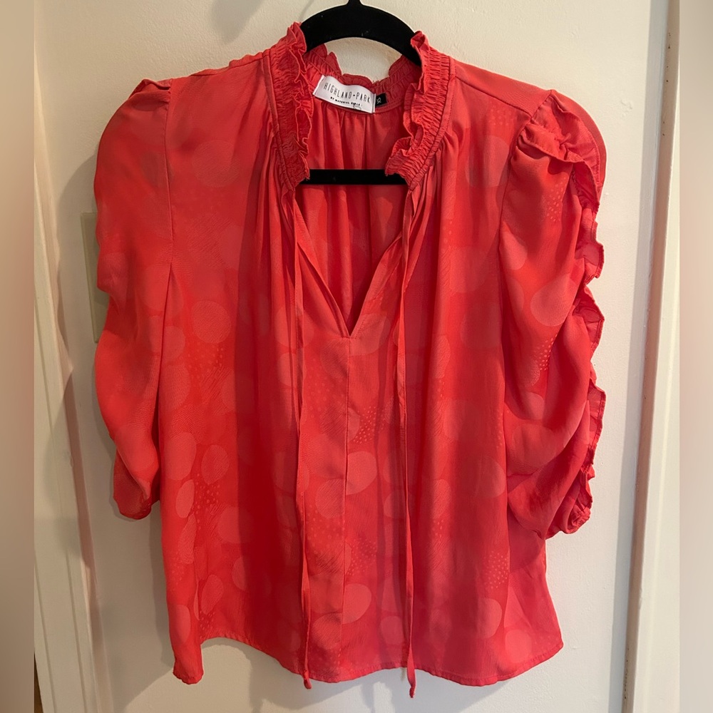 Red Women's Top by Equipment